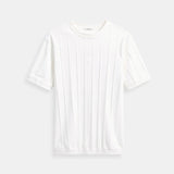 Oude Geld Classic Heavy O-Hals Gestreept T-Shirt