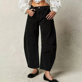 Relaxed Fit Jeans Met Wijde Pijpen – Stoere Basic Met Een Eigentijdse Twist