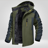 Outdoor Herenjas – Winddicht, Waterdicht & Warm Gevoerd