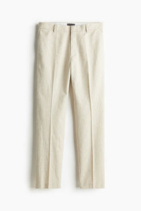 Herenpakbroek met Nadelstrepen – Elegant in Old-Money-stijl