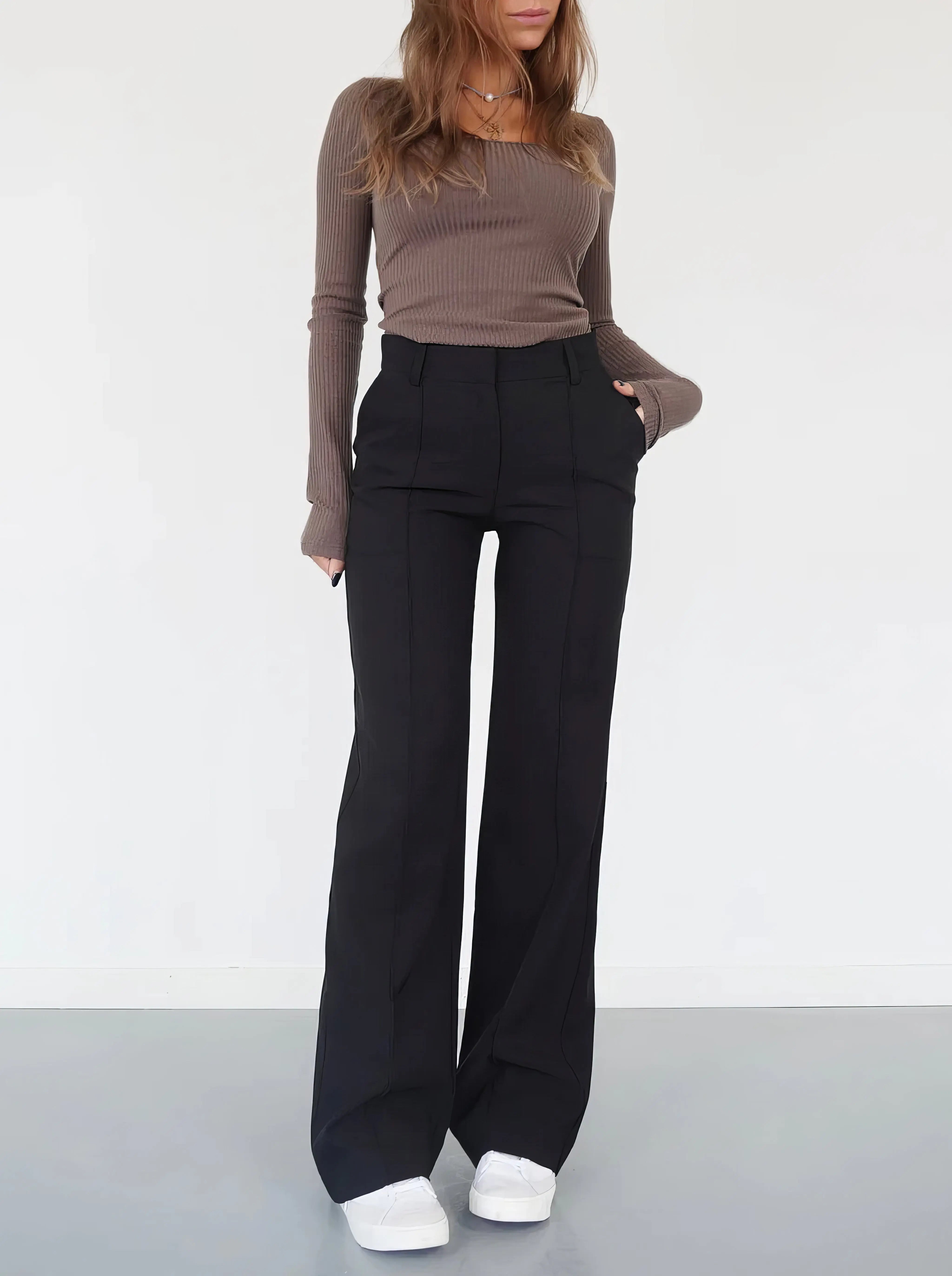 Carina | Hoge Taille Chic Broeken
