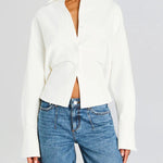 Saskia™ Luxe Witte Blouse