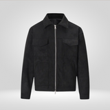 Suède Dikke Jas | Luxe Oversized Herenjas