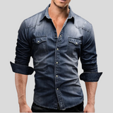 Herman™ Heren Denim Overhemd