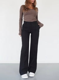 WideGrace dames broek – stijlvolle wijde broek, kreukvrij & comfortabel