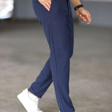 Nikolaus | Chinos Slim Fit Donkerblauwe Broek