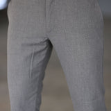 Maxim | Chino's Slim Fit Grijze Broek