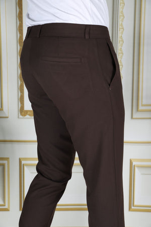 Levin | Chinos Slim Fit Bruine Broek
