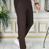 Levin | Chinos Slim Fit Bruine Broek