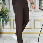 Levin | Chinos Slim Fit Bruine Broek