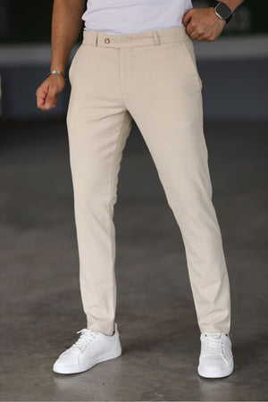 Werner | Chinos Slim Fit Beige Broek