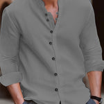 Sam™ Heren Casual Linnen Shirt