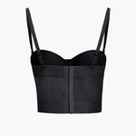 Ida | Figuuraccentuerende Bustier-top met Beugelcups en Transparante Mesh-Structuur