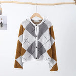 Geblokte™ Gebreide Cardigan | Trendy en Comfortabel | Relaxte Pasvorm