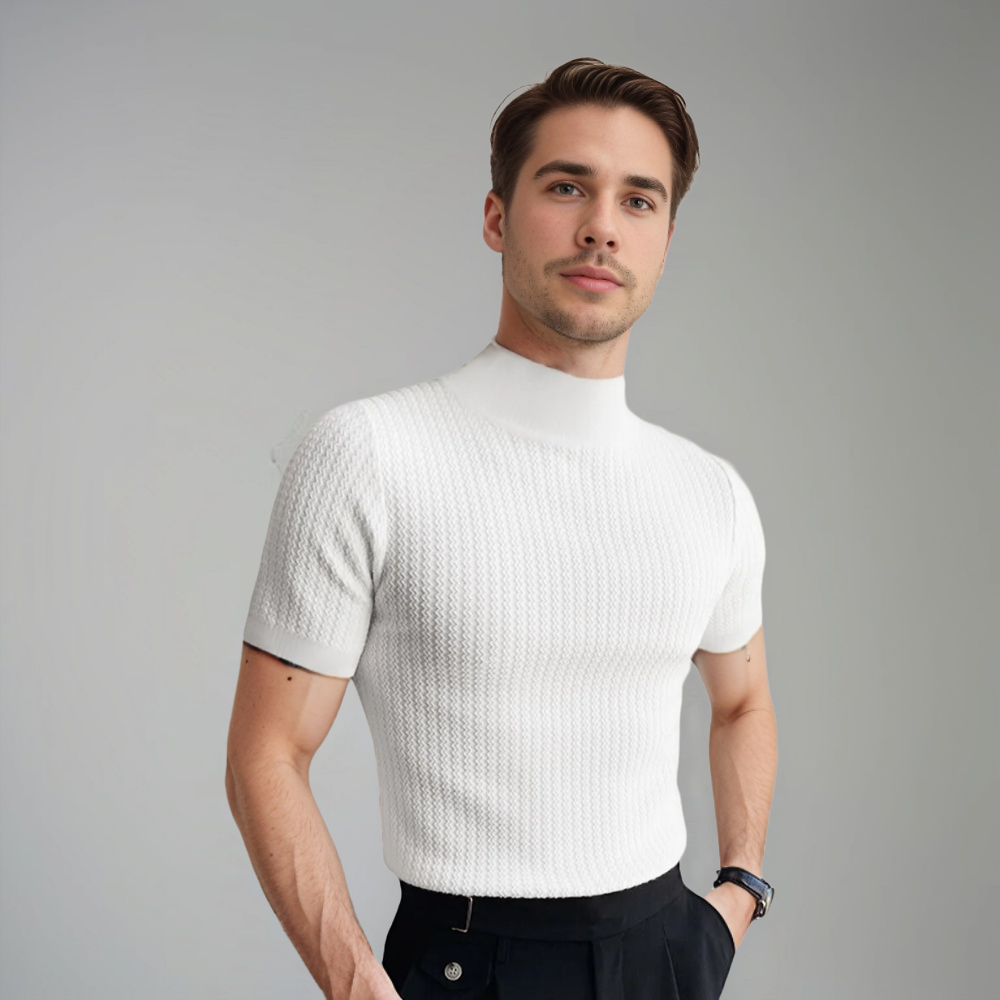 Paolo | Stijlvol Heren Korte Mouwen Shirt