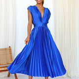Lieve™ Elegante Geplooide Maxi Jurk