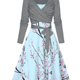 Noor-Sophie™ Elegante Bloemenjurk