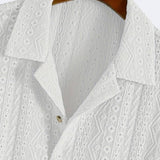 Luchtig Haakshirt met Korte Mouwen