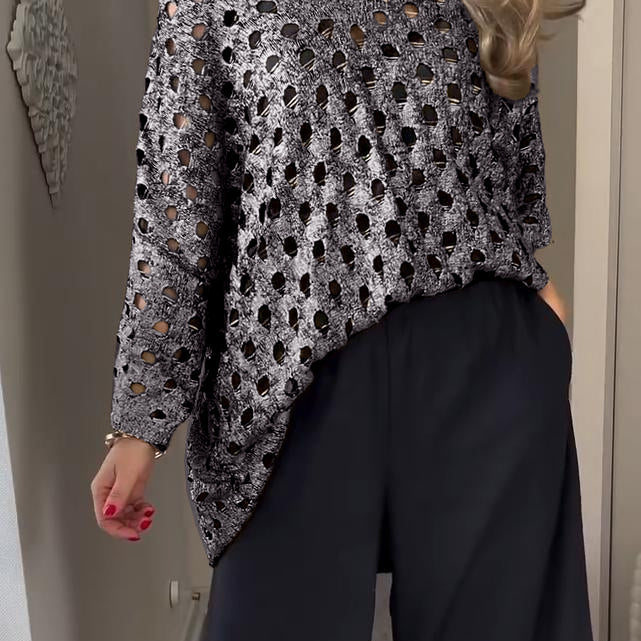 Felicia™ Metallic Gaas Top