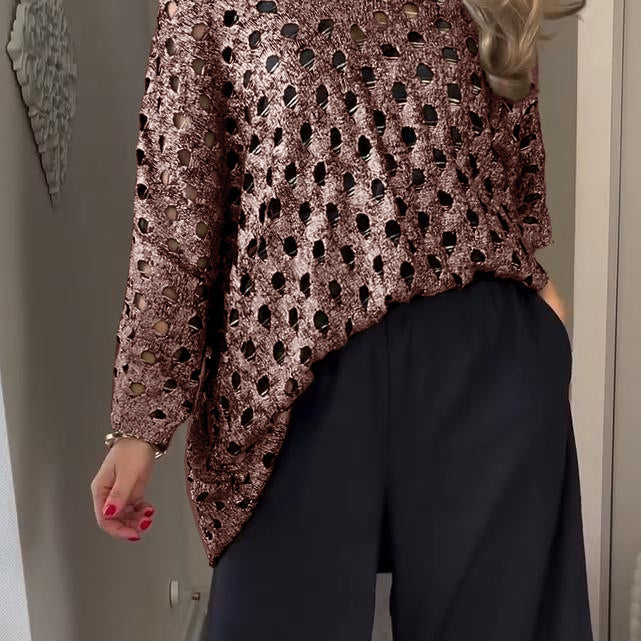 Felicia™ Metallic Gaas Top