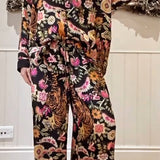 Bohemian Bloemenprint Tweedelige Set