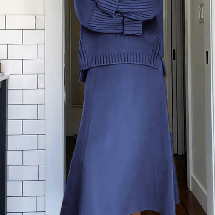 Annemarie™ Elegant Tweedelig Maxi Jurk Set