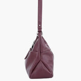 Hannelore| Hobo-tas van zacht leer met ritsluiting