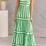 Striped Maxi Dress