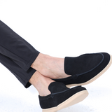 Luke | Old Money Style Heren Suède Loafer