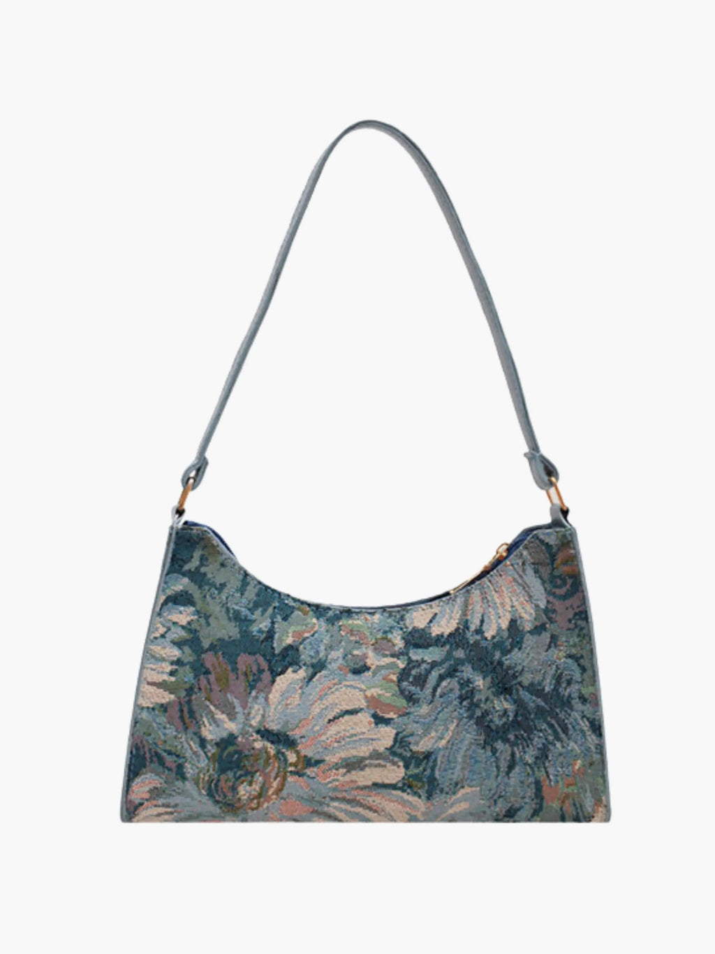Philine | Vintage Bloemen Tapisserie Schoudertas