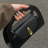 Dagmar | Moderne Zwarte Mini Schoudertas
