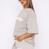 Offstage Oversized Tee Moon – Fris, Comfortabel en Moeiteloos Stijlvol