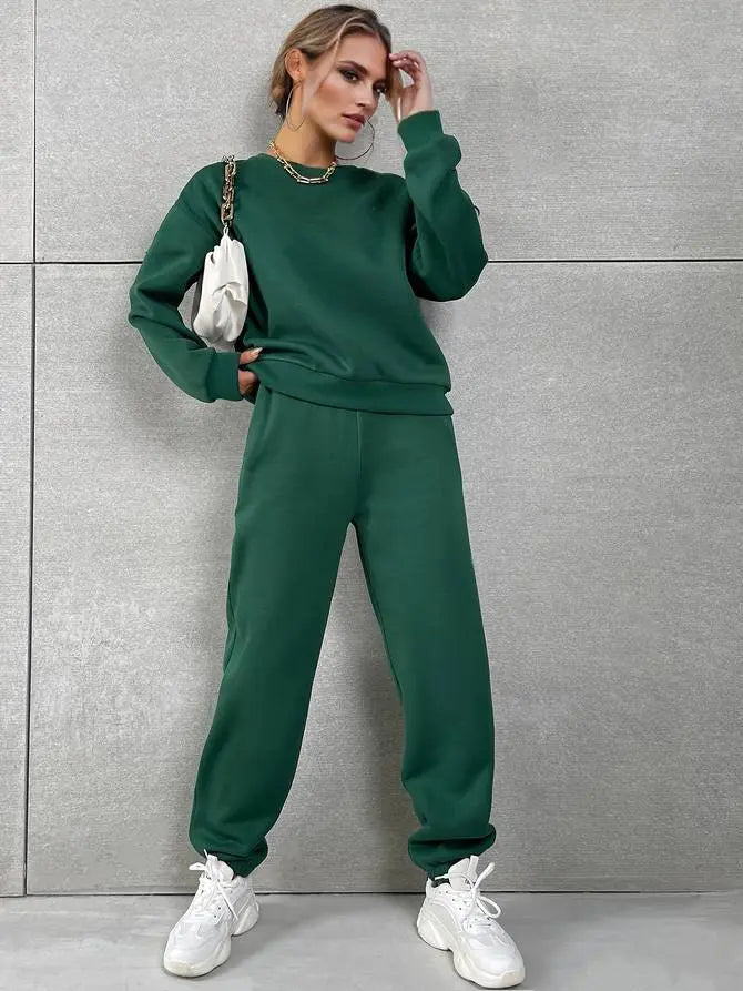 Lea | Trendy Chic Trainingspak [Pullover+Broek]