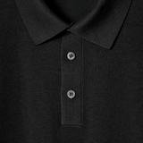 Minimalistische Polo met Korte Mouwen en Moderne Pasvorm