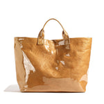 Amber™ Trendy lakleren tote bag