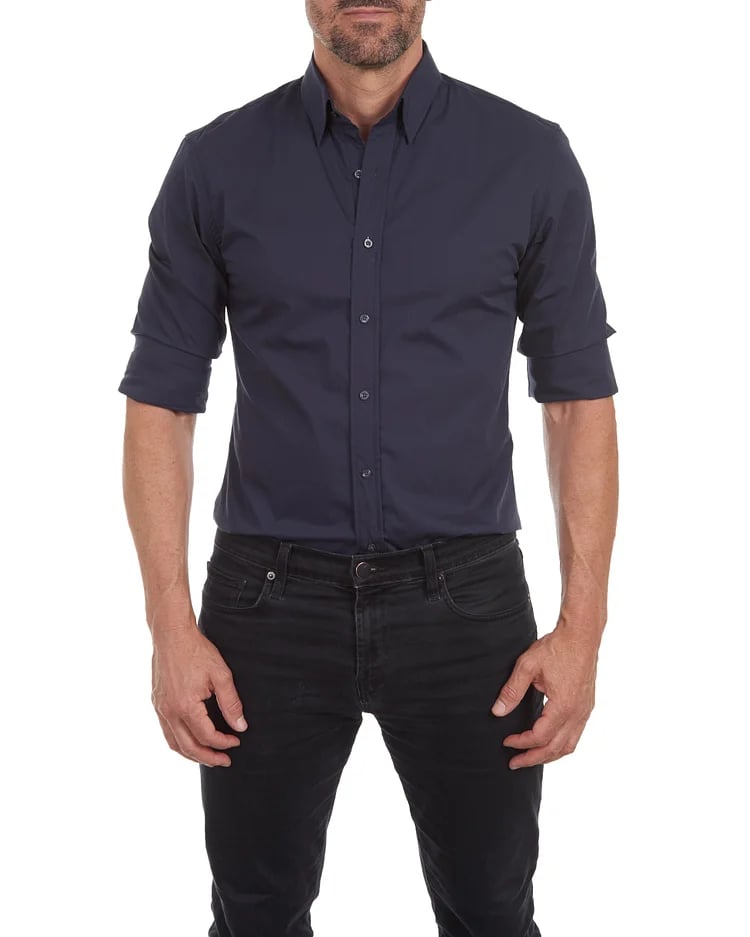 Oxford™ Stretch Zip Shirt