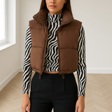 Remine | Cropped Puffer Bodywarmer