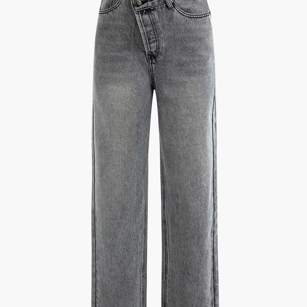 Cornelia | Damesjeans met asymmetrische taille
