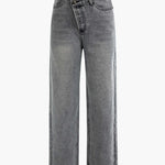 Cornelia | Damesjeans met asymmetrische taille