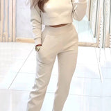 Eefje™  Casual Tweedelige Trainingspak Set