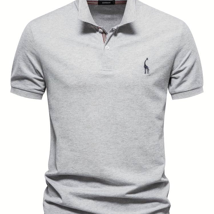 Mateo | Slim Fitted Klassiek Poloshirt met subtiele Kragendetail