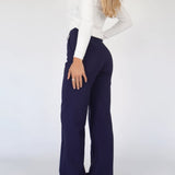 WideGrace dames broek – stijlvolle wijde broek, kreukvrij & comfortabel