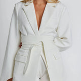 Janina | Elegante Blazer met Riem – Stijlvol Ontwerp voor Elke Gelegenheid