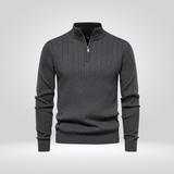 Half-Zip Pullover – Modieuze Zip-Up Trui voor Stijl en Comfort