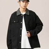 Guus™ Minimalistische Denim Jas voor Heren