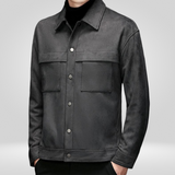 Metro Modern utility-jack in suède-look
