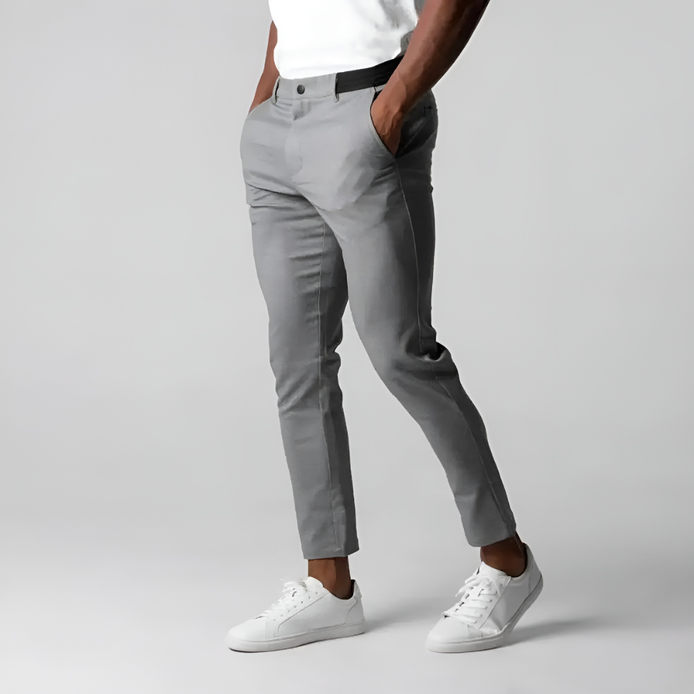 Simon | Business Casual Slim Fit Broeken voor Heren