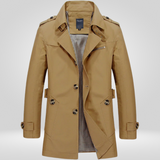 Heren Trenchcoat – Elegante Bescherming voor Veranderlijk Weer