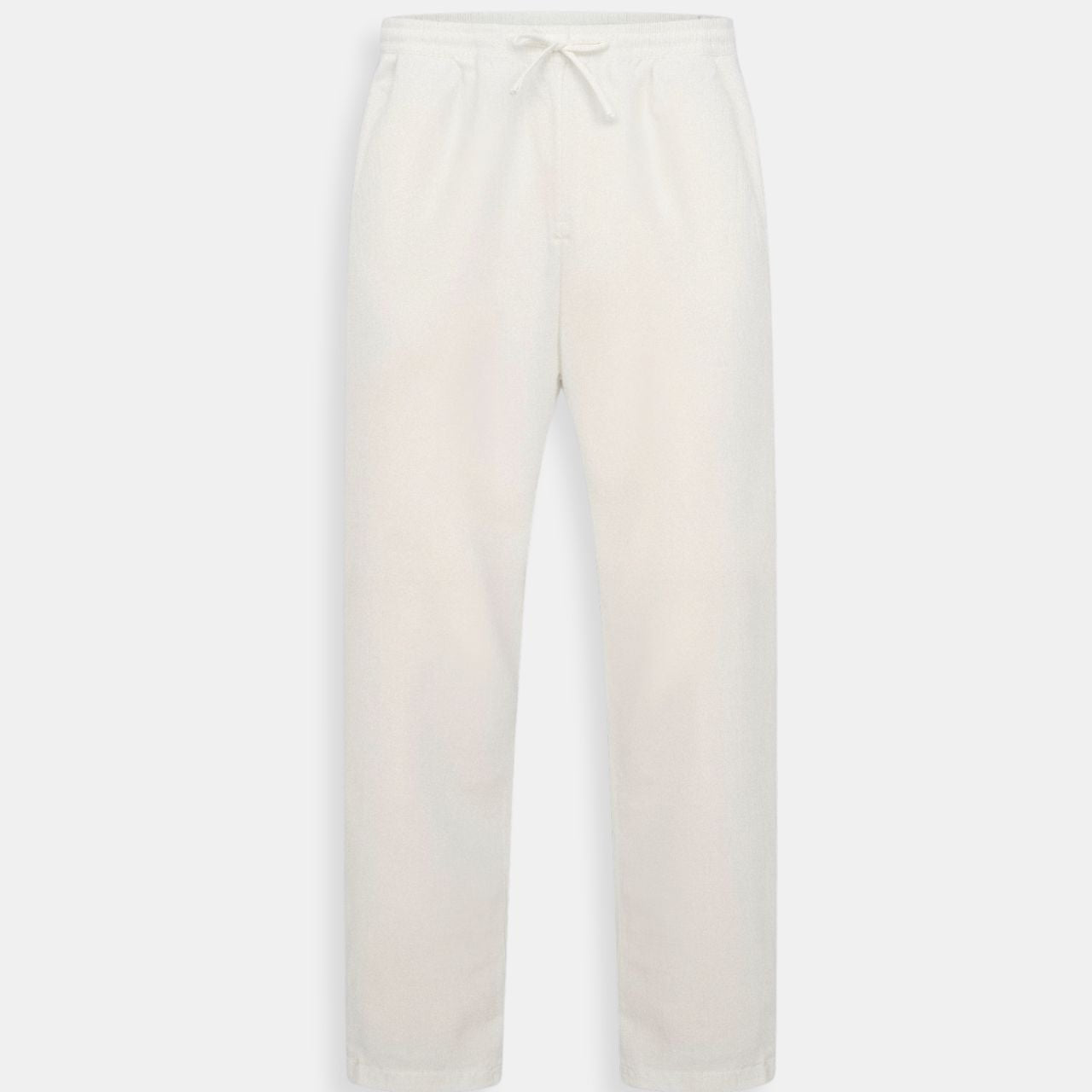 Leonardo | Heren-Loungebundhose in Wit met Kordelzug