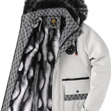 Winterjack Luxe Bont Gevoerde Herenjas voor Optimaal Comfort